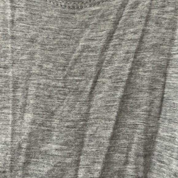 Gray high neck tank top. - Picture 3 of 3